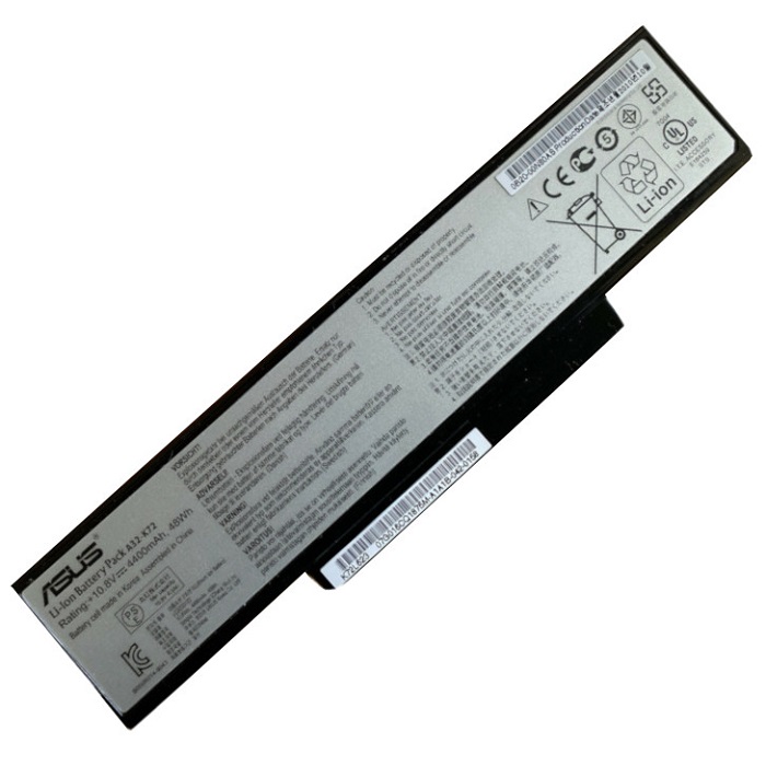 סוללה מקורית למחשב נייד אסוס ASUS A32-K72