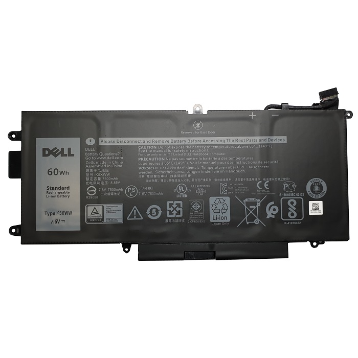 סוללה מקורית למחשב נייד דל DELL K5XWW