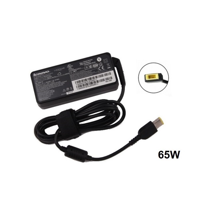 מטען מקורי למחשב נייד לנובו LENOVO 20V 3.25A 65W SLIM TIP