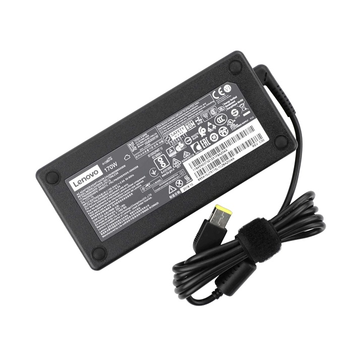 מטען מקורי למחשב נייד לנובו LENOVO 20V 8.5A 170W SLIM TIP USB