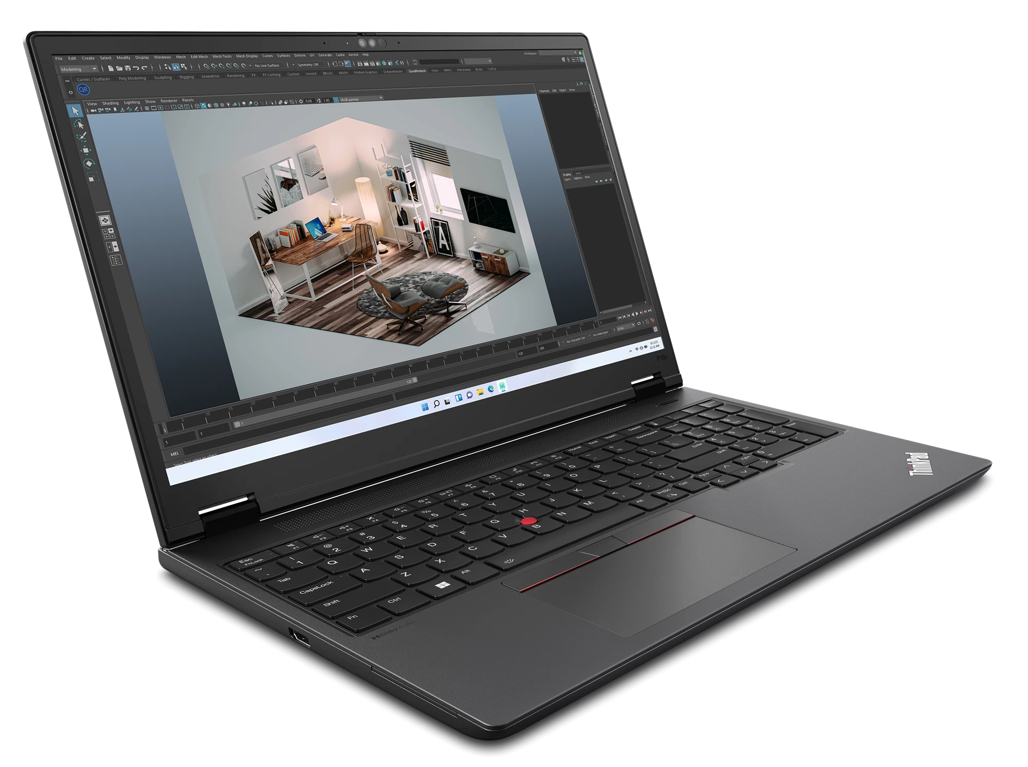 מחשב נייד Lenovo ThinkPad P16v Gen 2