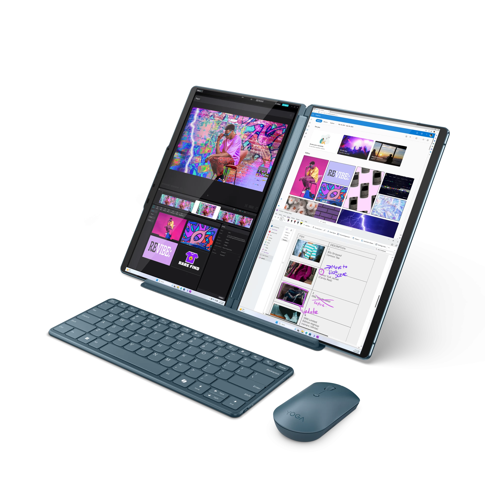 מחשב נייד Lenovo Yoga Book 9 13IMU9 2x Ultra 7 155U/32G/1T/2.8K